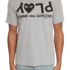 Comme Des Garcons Upside Down Graphic Tee