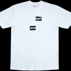 Supreme Comme des Garcons SHIRT Split Box Logo Tee